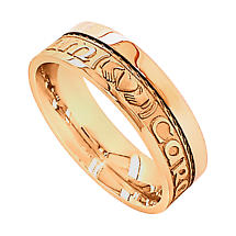 Alternate image for Irish Rings - Comfort Fit Mo Anam Cara 'My Soul Mate' Wedding Band