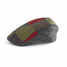 SALE | Irish Hat | Tailored Donegal Tweed Patch Cap Product Image