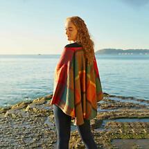 Alternate image for Irish Cape | 100% Brushed Lambswool Ladies Cape MUMHAN