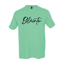 Irish T-Shirt | Slainte Gaelic Welcome Tee Product Image
