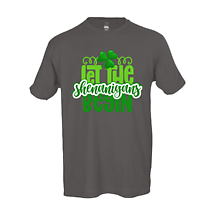 Alternate image for Irish T-Shirt | Let The Shenanigans Begin Tee