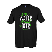 Irish T-Shirt | Save Water Drink Beer Tee Product Image