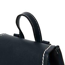 Alternate image for Celtic Tweed Bag | Navy Herringbone Harris Tweed® Backpack