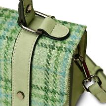 Alternate image for Celtic Tweed Handbag | Mint Check Harris Tweed® Mini Satchel
