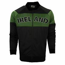 Alternate image for Irish Coat | Ireland Green & Black Bomber Jacket