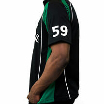 Alternate image for Irish Shirt | Guinness Black & Green Short Sleeve Rugby Jersey