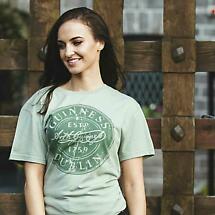 Alternate image for Irish T-shirts | Guinness Bottle Cap T-shirt Green