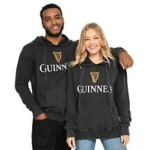 Irish Sweatshirt | Premium Guinness® Harp Hooded Sweatshirt Product Image
