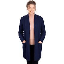 SALE | Irish Cardigan | Merino Wool Aran Knit Open Face Ladies Cardigan Product Image