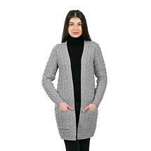 Alternate image for Irish Coat | Merino Wool Aran Icon Coat