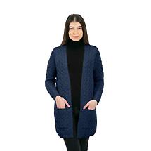 Alternate image for Irish Coat | Merino Wool Aran Icon Coat