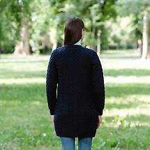 Alternate image for Irish Coat | Merino Wool Aran Icon Coat