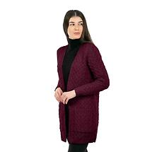 Alternate image for Irish Coat | Merino Wool Aran Icon Coat