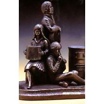 Rynhart Bronze Sculpture - Ballad Session Sculpture by Jeanne Rynhart Product Image