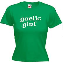 Irish T-Shirt - Gaelic Girl Product Image