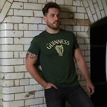 Alternate image for Irish T-shirts | Guinness Vintage Harp Tee