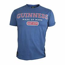 Irish T-shirts | Guinness Blue Trademark Label Tee Product Image