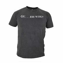 Alternate image for Irish T-shirts | Guinness Guess Who Black T-shirt