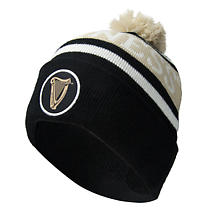 Alternate image for Irish Hats | Guinness Black & White Premium Beanie Hat