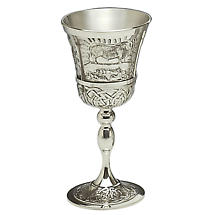 Irish Wedding Pewter Goblet Queen Maeve Product Image
