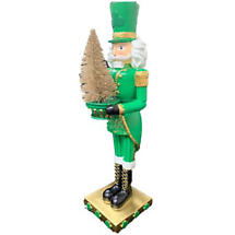 Irish Christmas | Irish Shamrock Nutcracker Light Ornament Product Image