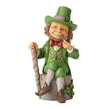 Alternate image for Irish Christmas | Luck Is What You Make It Leprechaun Figurine by Jim Shore
