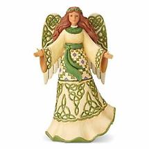 Irish Christmas | Celtic Angel Ornament by Jim Shore Product Image