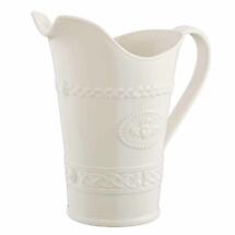 Belleek Pottery | Classic Irish Claddagh Pitcher Product Image