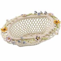 Belleek Pottery | Irish Living Spring Flowers Basket Product Image
