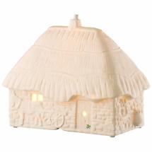 Alternate image for Belleek Pottery | Thatched Cottage Luminaire