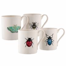 Belleek Pottery Curio Irish Mugs | Set of 4 Product Image