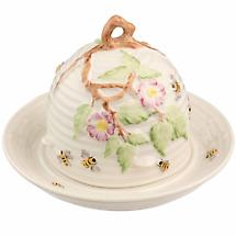 Belleek Pottery | Appleblossom Irish Honey Dish Product Image