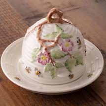 Alternate image for Belleek Pottery | Appleblossom Irish Honey Dish