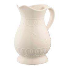 Belleek Pottery | Celtic Lace Trinity Knot Irish Pitcher Product Image