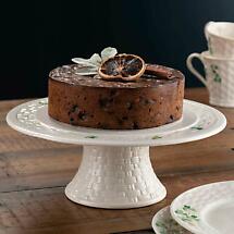 Alternate image for Belleek Pottery | Irish Shamrock Cake Stand