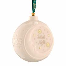 Irish Christmas | Belleek Pottery Silent Night Ornament Product Image