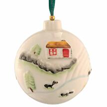 Irish Christmas | Belleek Pottery Connemara Ireland Ornament Product Image