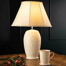 Alternate image for Belleek Pottery | Irish Field of Shamrocks Lamp - US Fitting