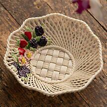 Alternate image for Belleek Pottery | Wild Irish Hedgerow Autumn Basket