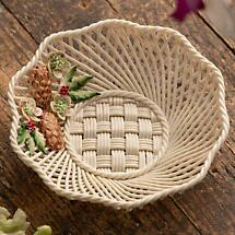 Alternate image for Belleek Pottery | Wild Irish Hedgerow Winter Basket