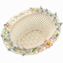 Belleek Pottery | Irish Woodland Ribbon Basket Product Image