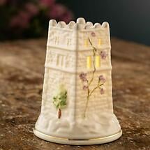 Alternate image for Belleek Pottery | Monea Castle Irish Shamrock LED  Light