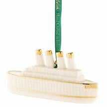 Alternate image for Irish Christmas | Belleek Titanic Hanging Ornament