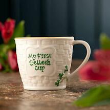 Alternate image for Belleek Pottery | My First Belleek Cup Shamrock Keepsake