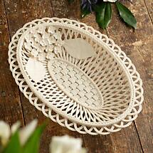 Alternate image for Belleek Pottery | Hydrangea Irish Basket