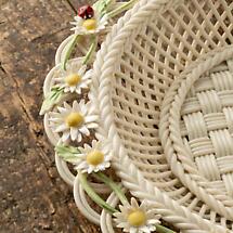 Alternate image for Belleek Pottery | Irish Daisy Chain Annual Basket 2024