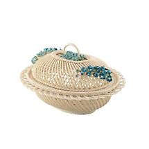 Belleek Pottery | King Charles Replica Coronation Irish Basket Product Image