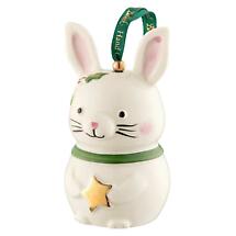 Irish Christmas | Belleek Woodland Bunny Ornament Product Image