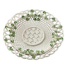 Belleek Pottery | Shamrock Heritage Irish Basket Product Image