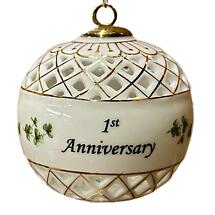 Irish Ornament | Shamrock Irish Wedding Anniversary Christmas Bauble Product Image